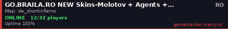 GO.BRAILA.RO NEW Skins-Molotov + Agents + Clans | RO/EU