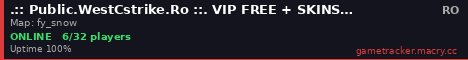 .:: Public.WestCstrike.Ro ::. VIP FREE + SKINS WEAPONS