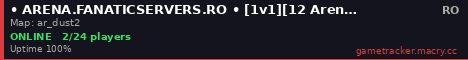• ARENA.FANATICSERVERS.RO • [1v1][12 Arenas]