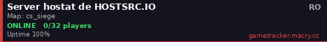Server hostat de HOSTSRC.IO