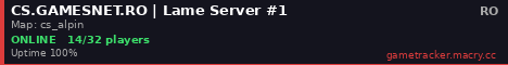 CS.GAMESNET.RO | Lame Server #1