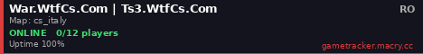War.WtfCs.Com | Ts3.WtfCs.Com