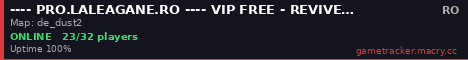 ---- PRO.LALEAGANE.RO ---- VIP FREE - REVIVE MOD ---