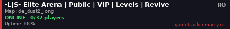 -L|S- Elite Arena | Public | VIP | Levels | Revive