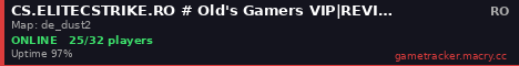 CS.ELITECSTRIKE.RO # Old's Gamers VIP|REVIVE