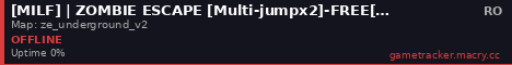 [MILF] | ZOMBIE ESCAPE [Multi-jumpx2]-FREE[VIP]