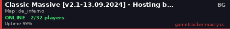 Classic Massive [v2.1-13.09.2024] - Hosting by QGSHOSTING.COM