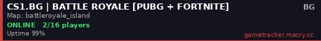 CS1.BG | BATTLE ROYALE [PUBG + FORTNITE]