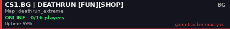 CS1.BG | DEATHRUN [FUN][SHOP]