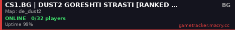 CS1.BG | DUST2 GORESHTI STRASTI [RANKED PLAY] #2