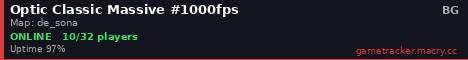 Optic Classic Massive #1000fps