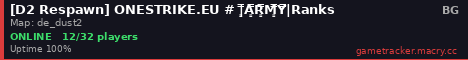 [D2 Respawn] ONESTRIKE.EU # |͇̿A͇̿R͇̿M͇̿Y̿|Ranks