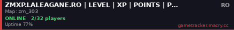 ZMXP.LALEAGANE.RO | LEVEL | XP | POINTS | PETS