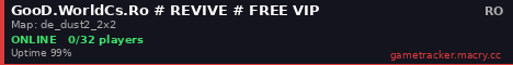 GooD.WorldCs.Ro # REVIVE # FREE VIP