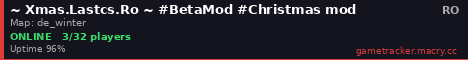 ~ Xmas.Lastcs.Ro ~ #BetaMod #Christmas mod