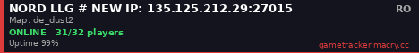 NORD LLG # NEW IP: 135.125.212.29:27015