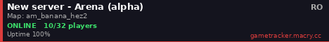 New server - Arena (alpha)
