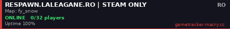 RESPAWN.LALEAGANE.RO | STEAM ONLY
